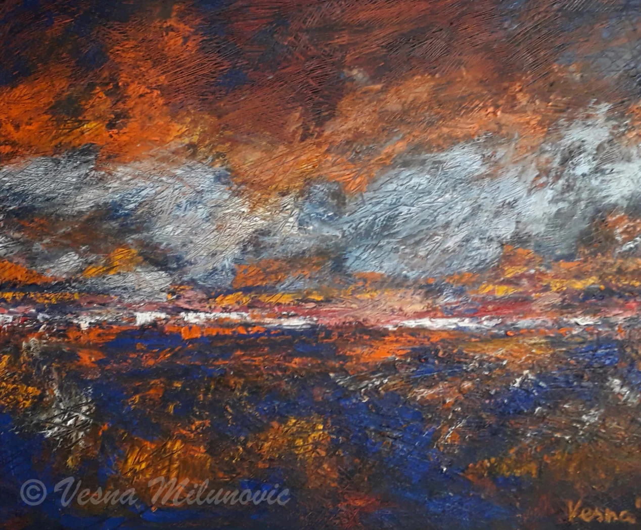 Abstract Landscape 15 - Vesna Milunovic